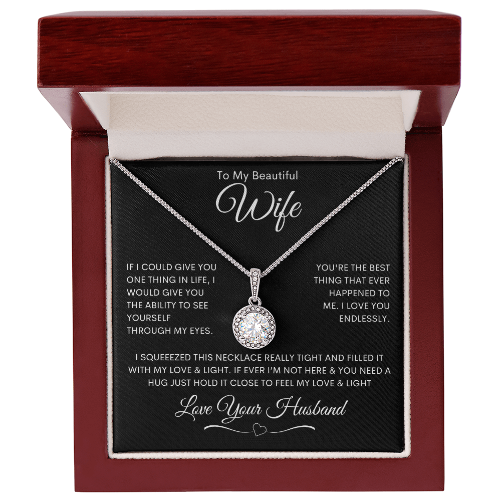 To My Beautiful Wife - Eternal Hope Necklace