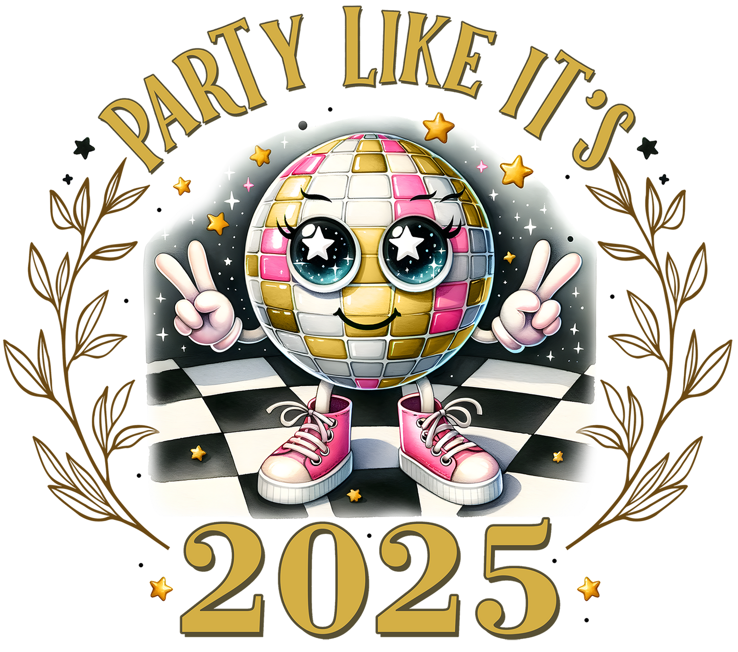 2025 Happy New Years Designs