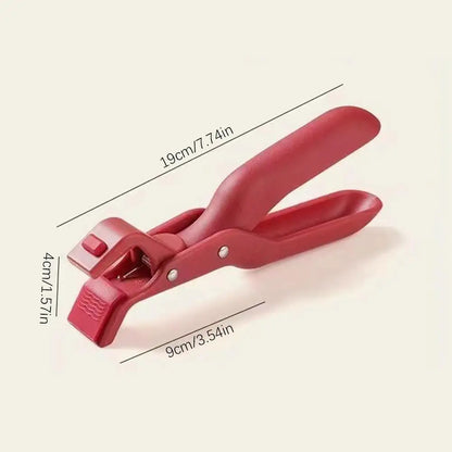 Anti-Scalding Dish Plate Gripper Clips Tongs Clamp Holder for Moving Hot Plate or Bowls Out from Pot Microwave Oven 1/2Pcs