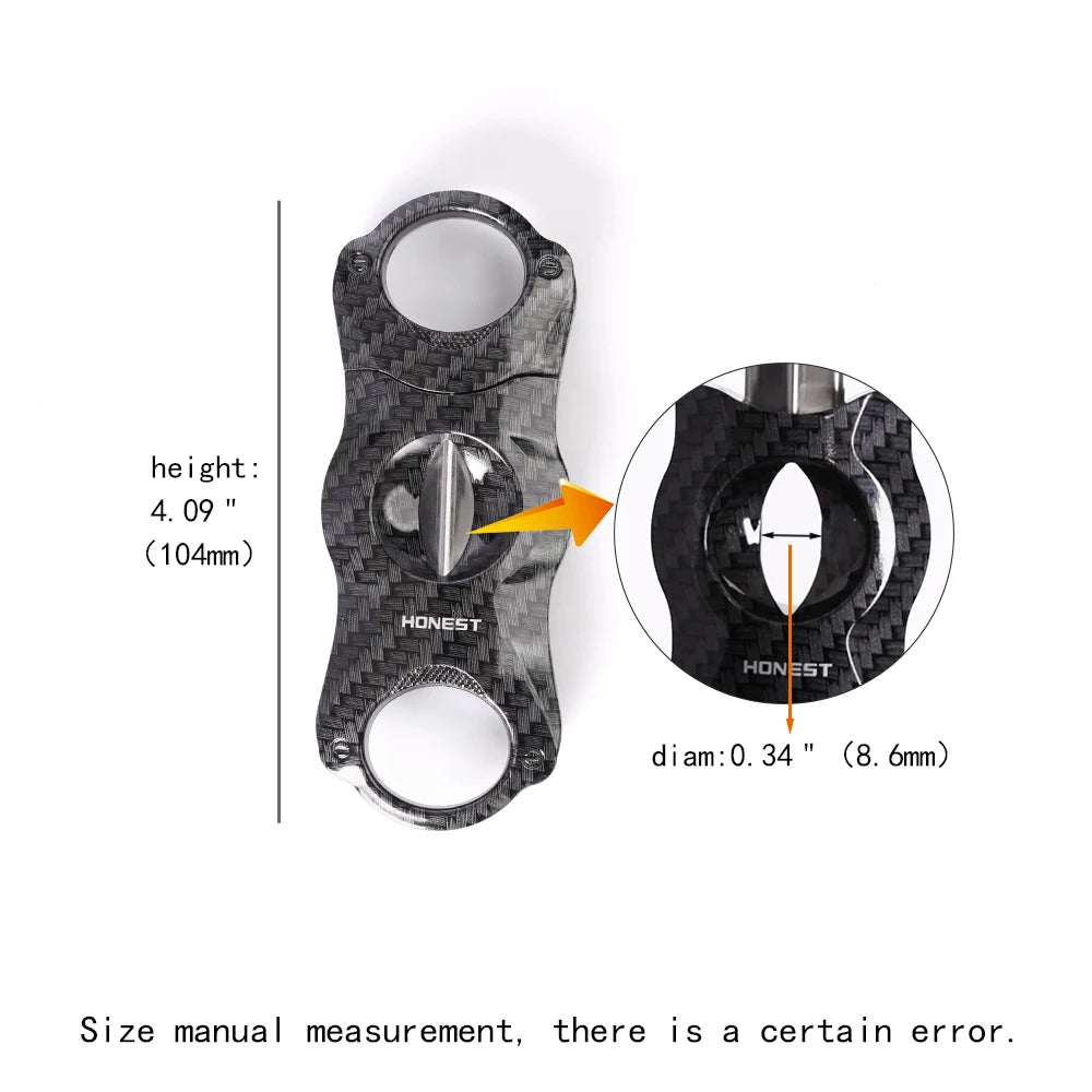 CarbonSlice V-Cut Cigar Cutter