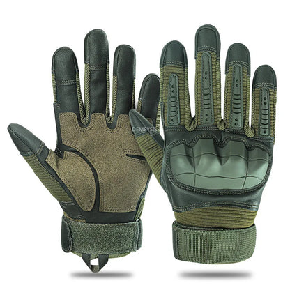 Touch Screen Full Finger Tactical Gloves Military Hard Knuckle Glove for Airsoft Combat Work Driving Riding Hunting Gloves Men