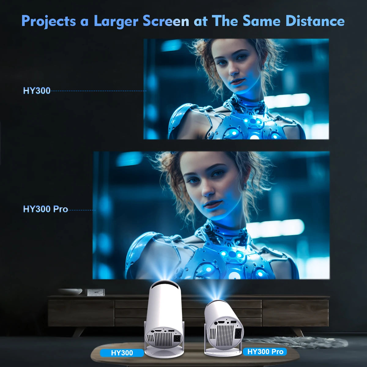 2024 Magcubic™ Projector w/Android 11