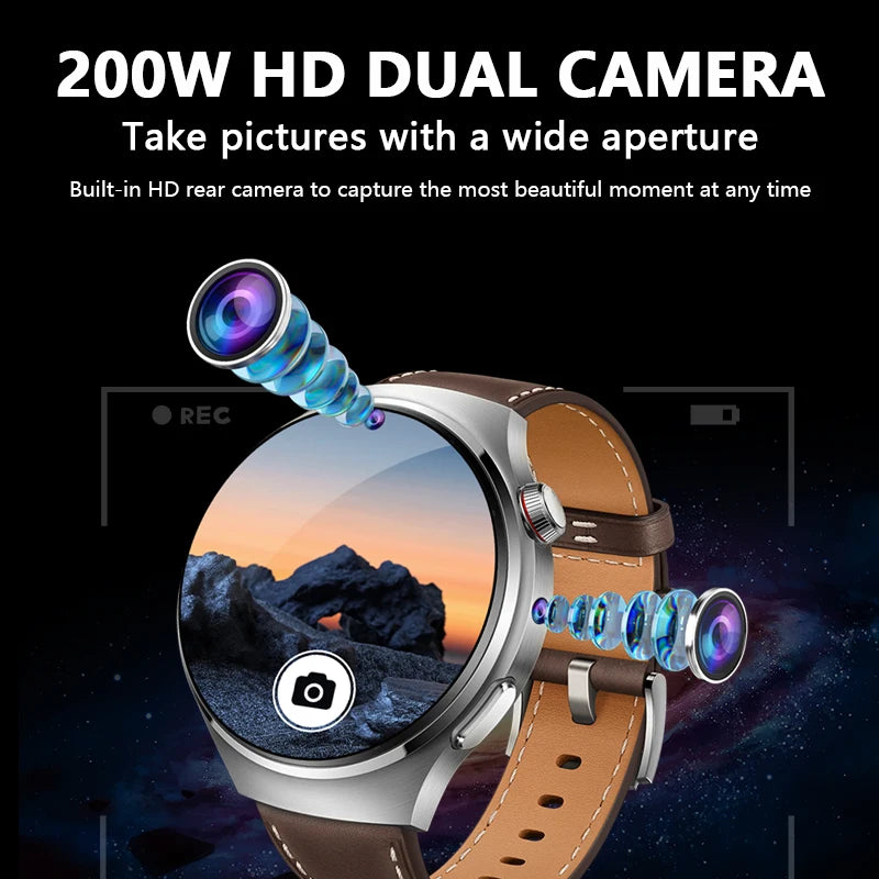 2024 EranTech 4G Dual Camera Video Smartwatch