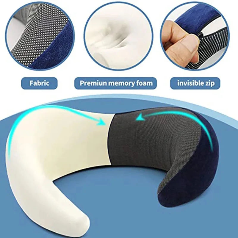 SnugNap Memory Foam Neck Pillow