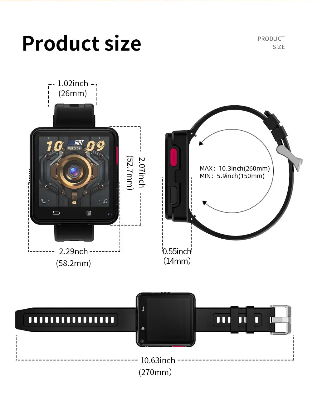 2024 LokMat Video Smartwatch