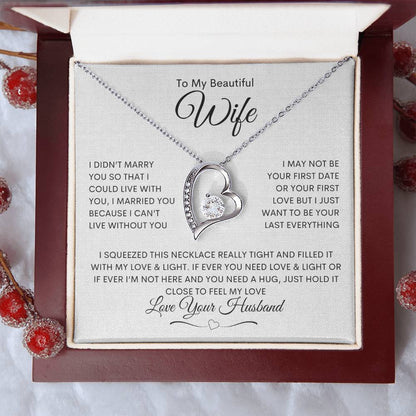 To My Wife - Forever Love Necklace