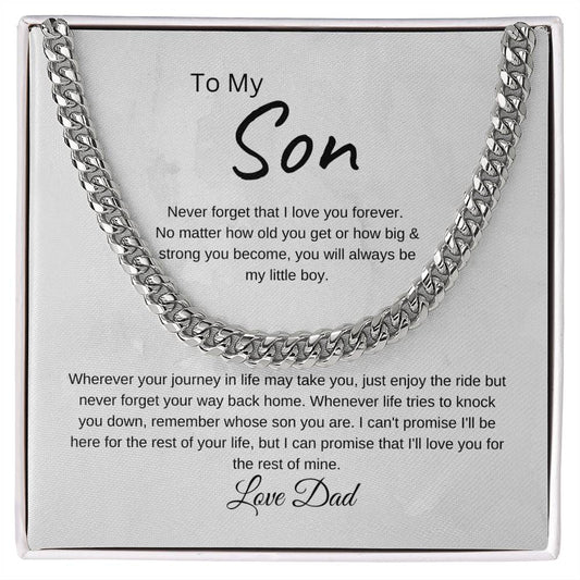 To My Son  - Cuban Link