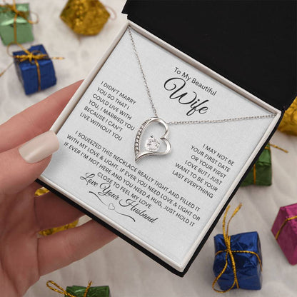 To My Wife - Forever Love Necklace